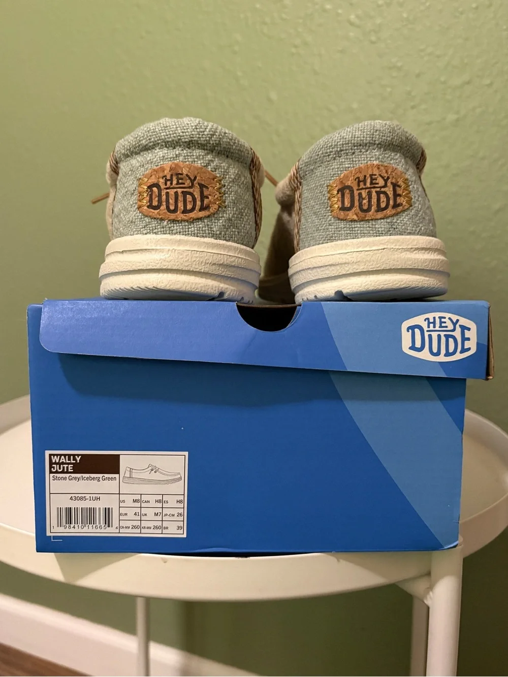 Hey Dude Beige Canvas Boat Shoes - Lightweight Slip-On